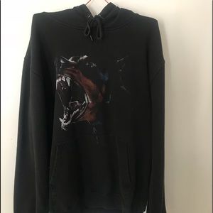 Black dobermann hoodie